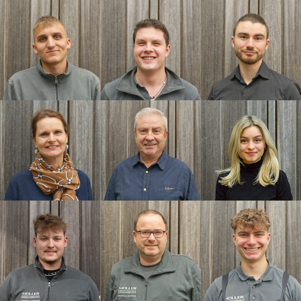 Portraitfotos Mitabreiter Einrichtungshaus Müller
